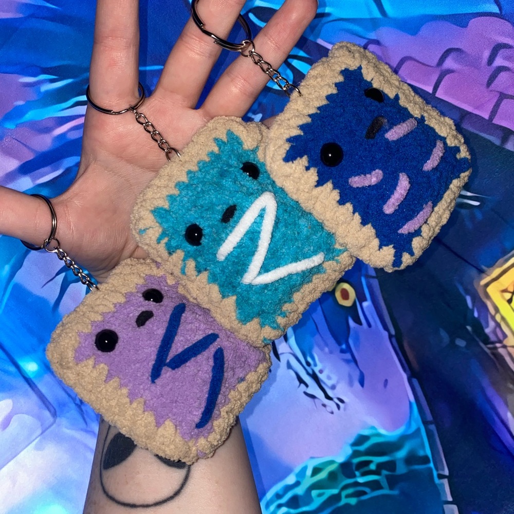 Pop-Tart Key chains